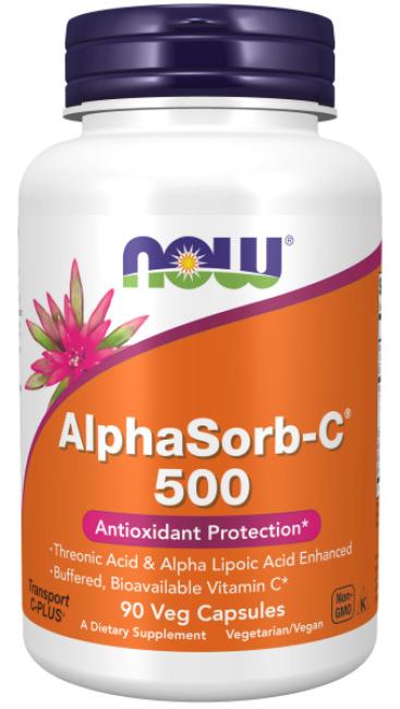 NOW Foods AlphaSorb-C 500 Mg Capsules